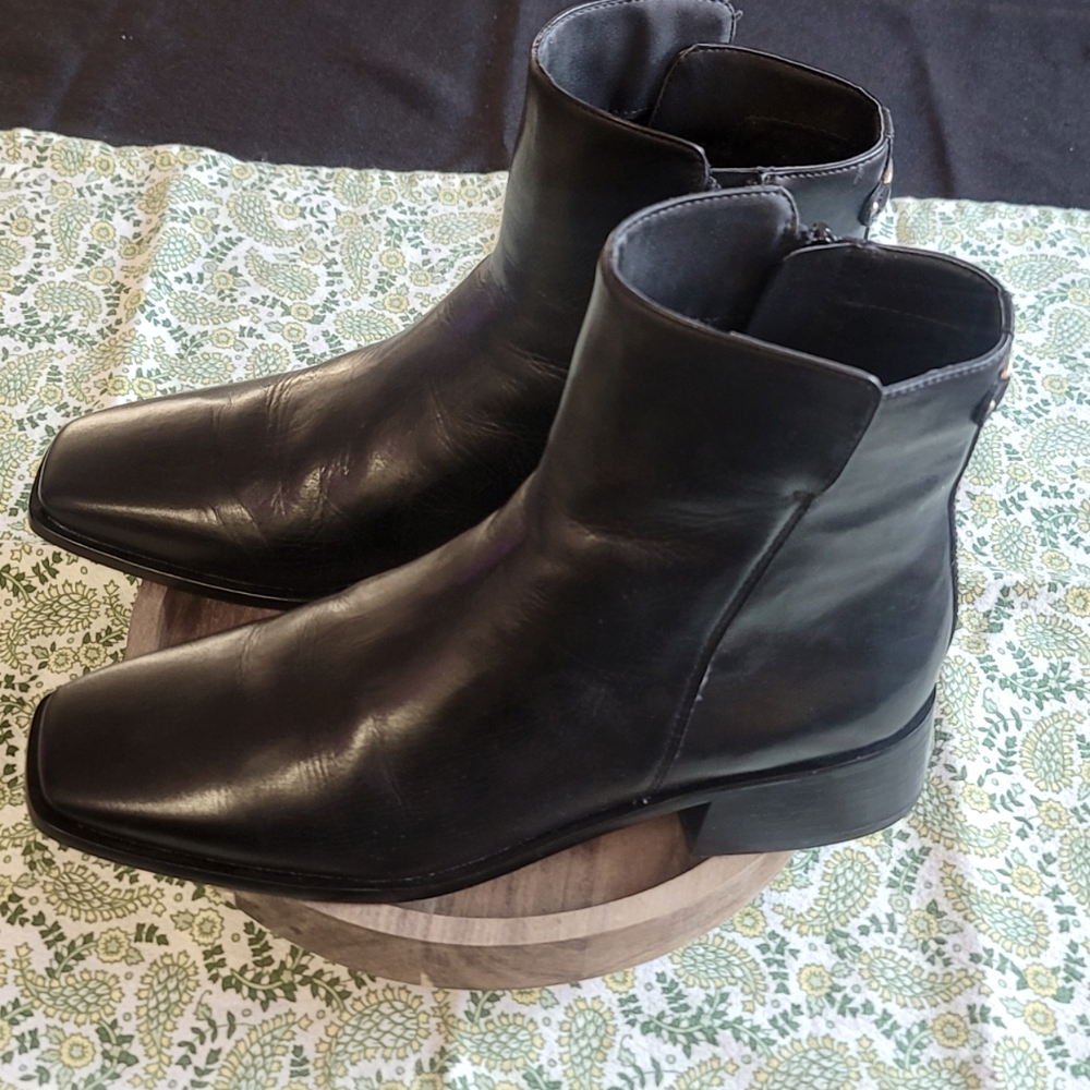 Sam EdelmanThatcher Snip Toe Booties. (Video link)